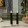 MARELIDA LED Stabkerzen 15 cm schwarz 2 St.
