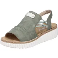 Rieker Komfort-Sandalen Damen Grün 38