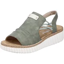 Rieker Komfort-Sandalen Damen Grün 38