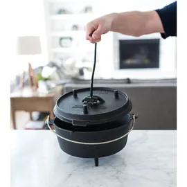 Camp Chef Dutch Oven 10" Gusseisen schwarz