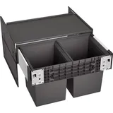 Blanco Select II Compact 60/2, Abfalleimer, Schwarz