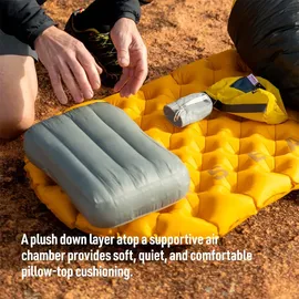 Sea to Summit Aeros Down Pillow grau 42 x 28 x 12 cm