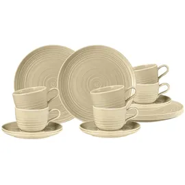 SELTMANN WEIDEN Terra Kaffeeservice 18-tlg. sandbeige