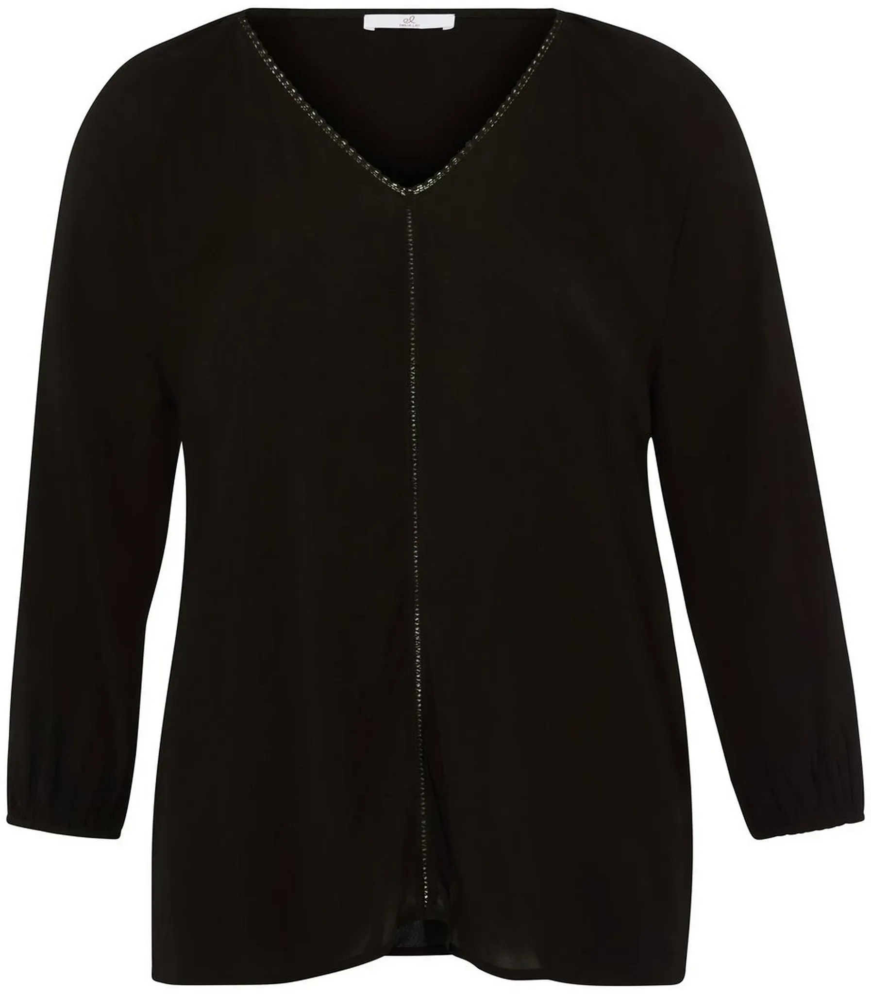 La blouse  Emilia Lay noir