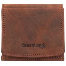GREENLAND Montenegro Geldbörse Unisex Leder braun