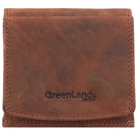 GREENLAND Montenegro Geldbörse Unisex Leder braun