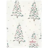 Greengate Tischdecke Lucie Xmas Tischdecke white 150x150cm bunt