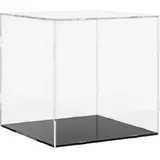 vidaXL Vitrine, Schaukasten Staubschutz, Sammlervitrine für Sammlerstücke Spielzeug Figuren, Ausstellungsbox Acrylbox, Transparent Acryl