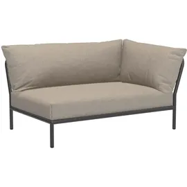 Houe LEVEL2 Outdoor Sofa Lounge-Modul 2 silber