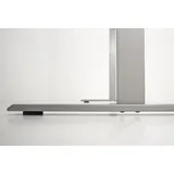 Kerkmann Move 2 elektrisch Fuß silber 100x60x63-127cm anthrazit