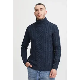 11 Project Rollkragenpullover Blau XXL