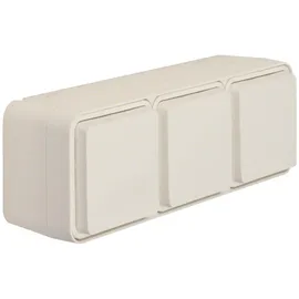 Berker Schuko-Steckdose 3fach Weiß 1 St.
