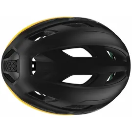 Lazer Rennrad/Gravel-Helm Strada KinetiCore, Black Maple Yellow
