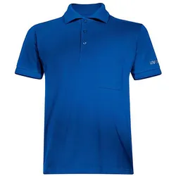 uvex Poloshirt blau, kornblau Gr. M M