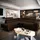 masseno Ecksofa Nola Velours 4-Sitzer Braun