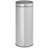 BRABANTIA Touch Bin New 30 l metallic grey