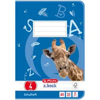 Herlitz Heft A5 32 Blatt Lineatur 4
