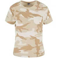 URBAN CLASSICS Ladies Camo Regular Tee, Camo T-Shirt für