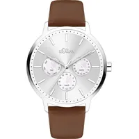 S.Oliver SO-4164-LM Herrenuhr s.Oliver - Silber/Silber