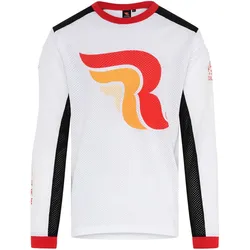 Riding Culture Logo Mesh Motocross Jersey, weiss, Größe M für Männer