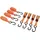 LAS Spanngurt-Set 10342 4-tlg mit Ratsche und Haken