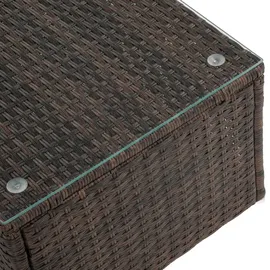 beautysofa SEVILLA Loungeset braun