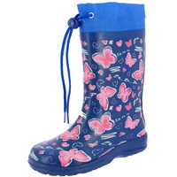 Beck Mädchen Blue Summer Gummistiefel, Blau, 30 EU