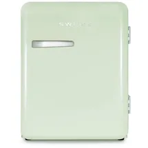 sweiss Retro-Minikühlschrank 31 l, WEISS7, – Grün
