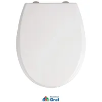 Wenko WC-Sitz Furlo, aus antibakteriellem Duroplast, mit Absenkautomatik,