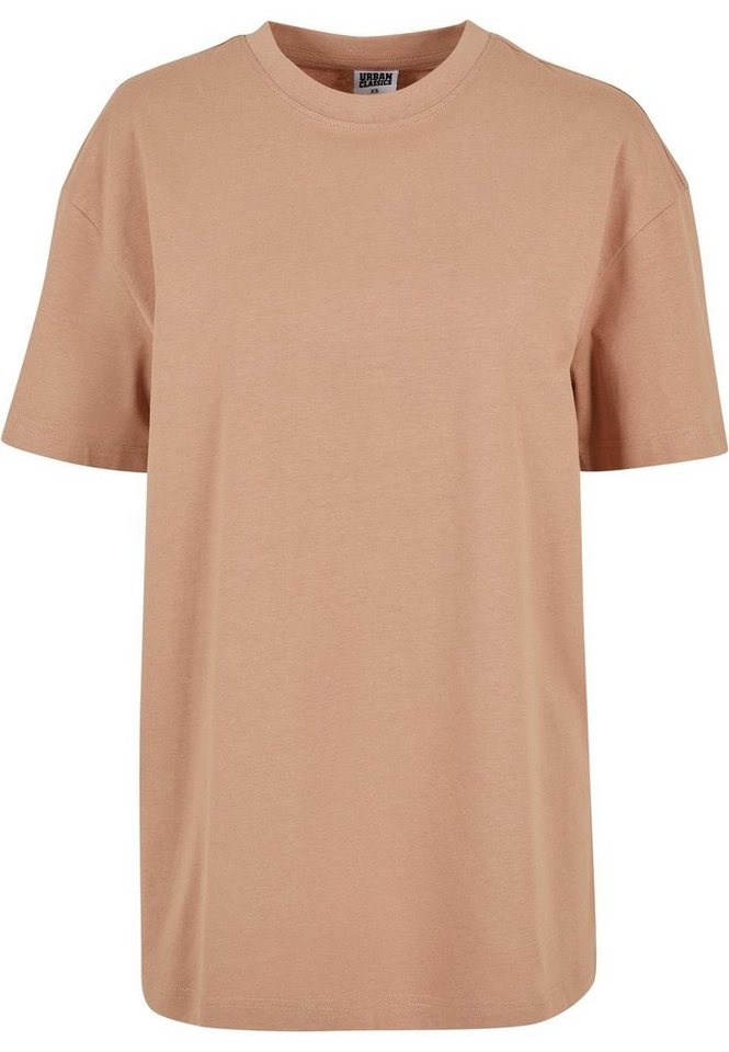 URBAN CLASSICS T-Shirt Damen Ladies Oversized Boyfriend Tee (1-tlg) beige XL