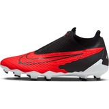 Nike Fussball-Rasenschuhe Phantom GX Academy DF, Bright Crimson/Black-White, 45 1⁄2