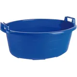 Lockweiler Wanne oval 75 cm/60 l blau hochstehende Griffe