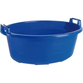 Lockweiler Wanne oval 75 cm/60 l blau hochstehende Griffe