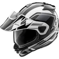 Arai Tour-X5 Discovery, Endurohelm - Schwarz/Weiß/Grau - L