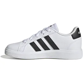 Adidas Grand Court Lifestyle Tennis Lace-Up Kids Cloud White / Core Black / Core Black 33 1/2