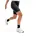 Da-Short Tight el MS FAV Short Tight W Sport-Shorts Schwarz 44