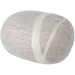 myfelt - Kieselstein Pouf Béla XL, hellbeige