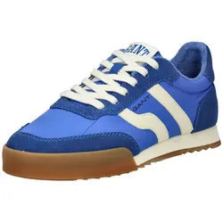 Sneaker GANT "Gant Sneaker Leder", Herren, Gr. 43, blau, Leder, casual, Schuhe