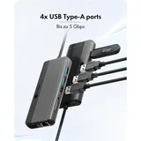 Icy Box IB-DK4062-CPD Multi Dockingstation - Grau