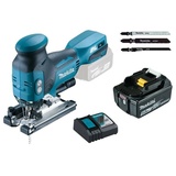 Makita DJV181Z Akku-Stichsäge 18V mit 1x Akku 18V 5Ah und Ladegerät im Karton