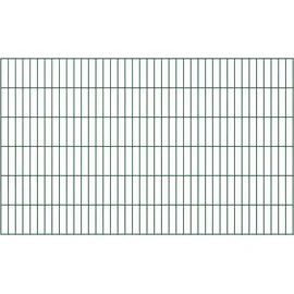 GAH Alberts Doppelstabmattenzaun 200 x 120 cm Grün/Metall