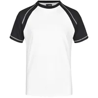 James & Nicholson Raglan T-Shirt JN010, - L -