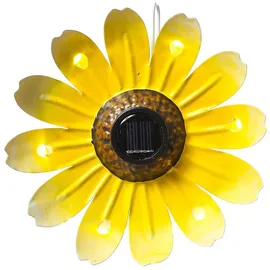 EDM Blume Solar Ø14x4cm mehrfarbig