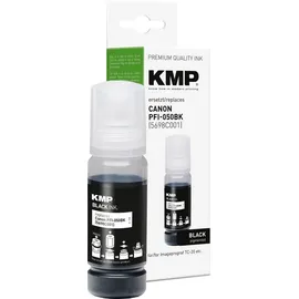 KMP Tintenpatrone ersetzt Canon PFI050BK Black 5698C001