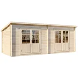 Alpholz Maria Twin 6,01 x 2,75 m beige Leimholz-Tür