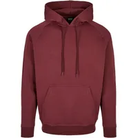 URBAN CLASSICS Blank-big Sweatshirt - Bordeaux - 4XL