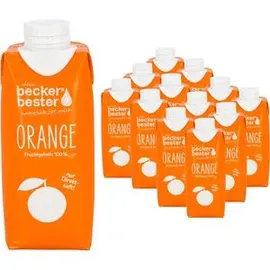 Beckers Bester ORANGE Direktsaft 12x 0,33 l