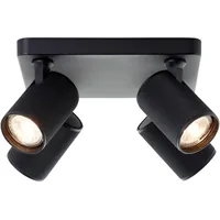 Brilliant Marty 4flg. schwarz 4x GU10