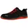 ELTEN Halbschuh MADDOX Low ESD, schwarz-rot, S3, 41