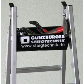 Günzburger Aluminium-Stehleiter 2 x 5 Sprossen (33510)